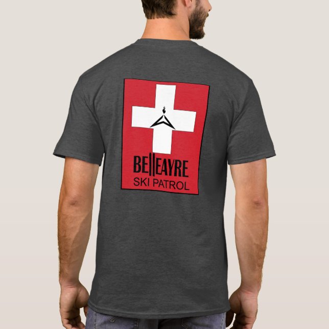 BSP Flame Cross T-Shirt (Baksida)