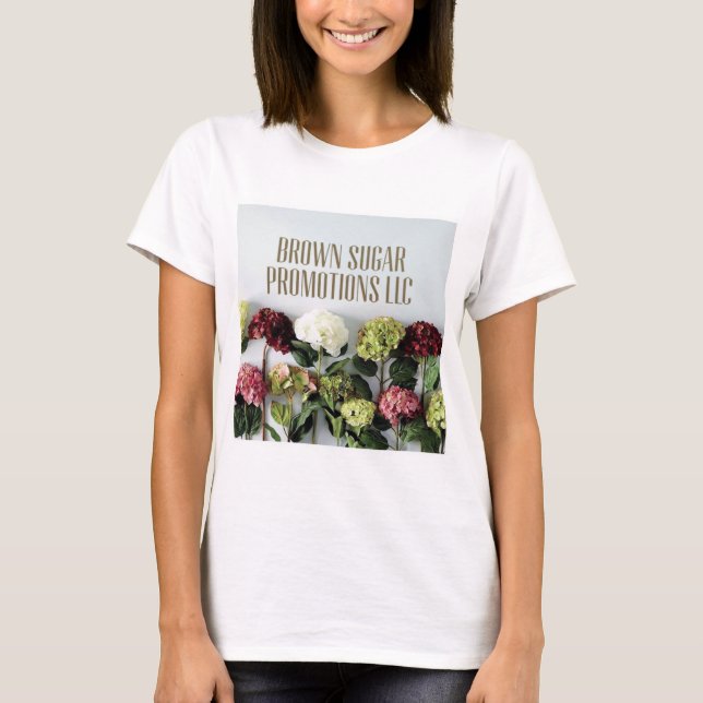 BSPllc-Blommigt T-Shirt (Framsida)