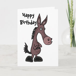 BT- Funny Mul Birthday Card Kort