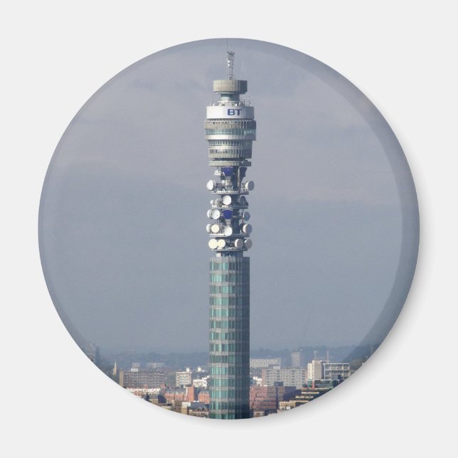 BT Torn, London, England. Magnet (Framsidan)