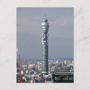 BT Torn, London, England. Vykort