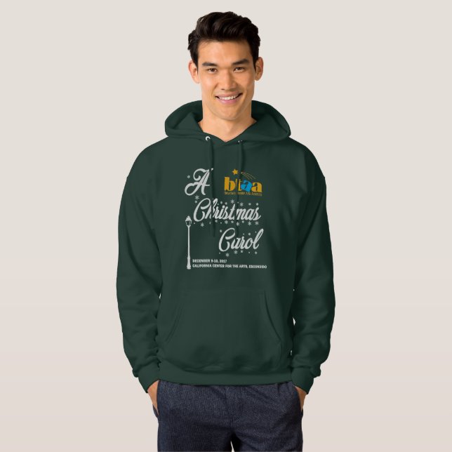 BTAA en julsångvuxenHoodie-Tröja Sweatshirt Med Luva (Hel framsida)