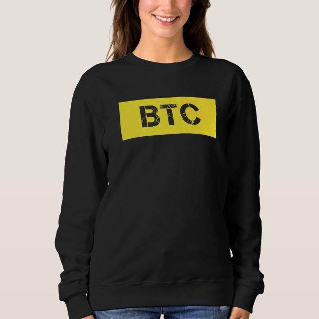 Btc Bitcoin T Shirt (Framsida)