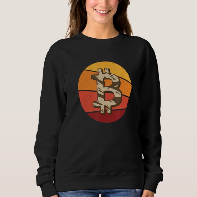 BTC Maxi Krypto Present HODL Bitcoin_4 T Shirt (Framsida)