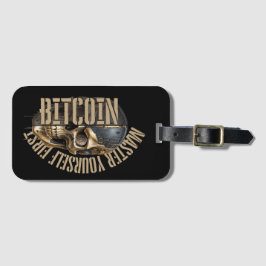 BTC motivation | Skull | Bitcoin crypto Bagagebricka