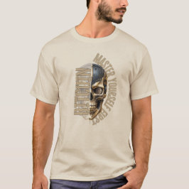 BTC motivation | Skull | Bitcoin crypto T Shirt