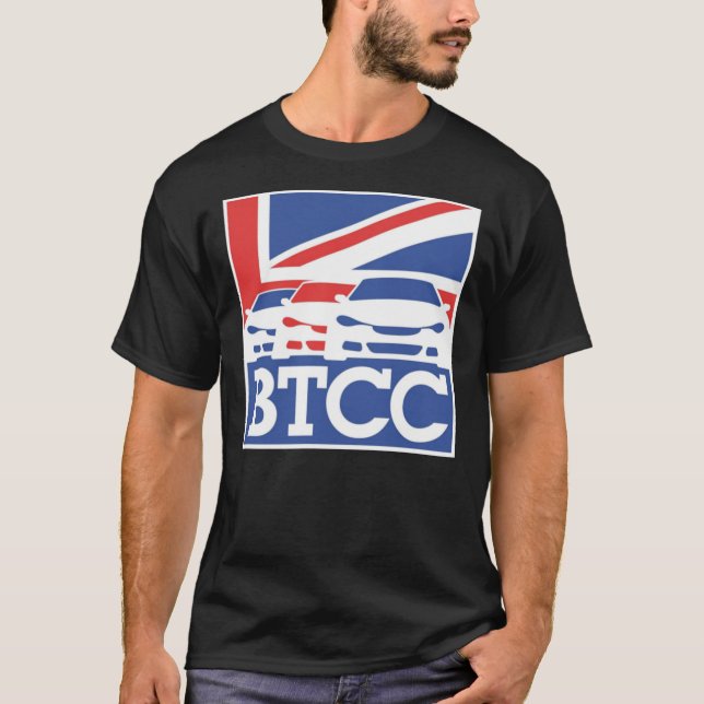 BTCC logotyp Classic T-Shirt (Framsida)