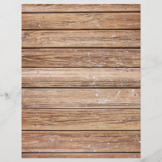 Btpbwk BROWN WOOD BOARDWALK STRUKTUR TEMPLATE BACK Reklamblad
