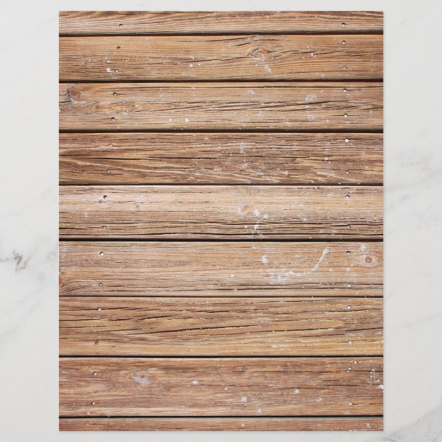 Btpbwk BROWN WOOD BOARDWALK STRUKTUR TEMPLATE BACK Reklamblad (Framsidan)