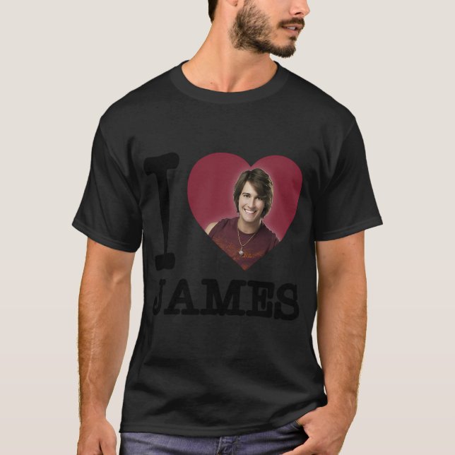BTR: Jag älskar James T Shirt (Framsida)