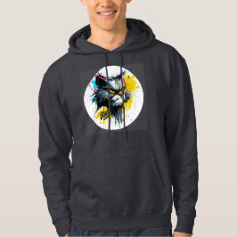 BTS Alla katter är inte glada Hoodie