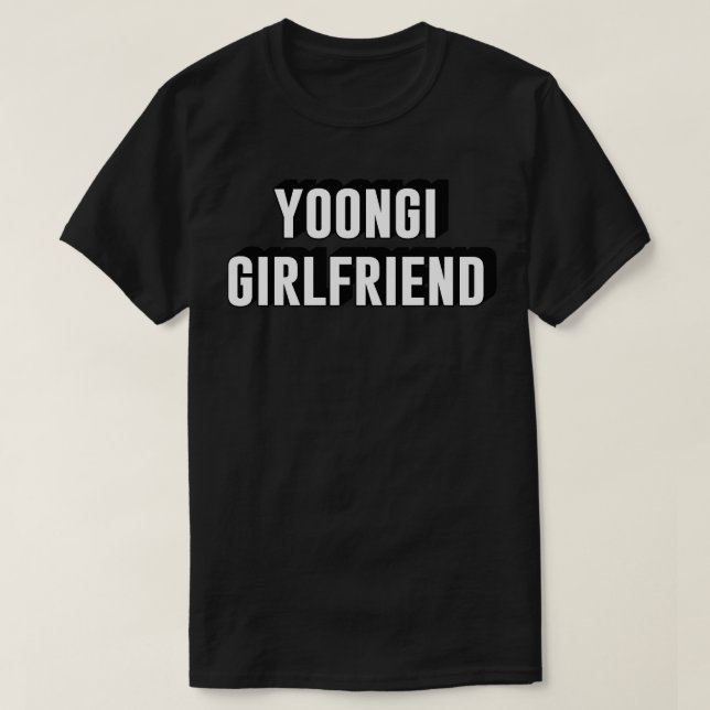 BTS Bangtan Min Yoongi Suga Agust D-flickflickflic T Shirt (Design framsida)