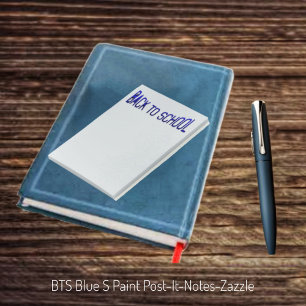 BTS-Blue-S.Paint Post-it Block