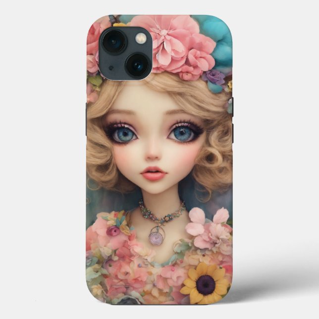 BTS Doll Girl iPhone/iPad Case for Women (Baksida)