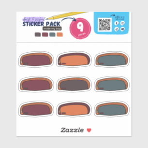 BTS - INSIDE MY BAG (PENCIL POUCH 02) KLISTERMÄRKEN