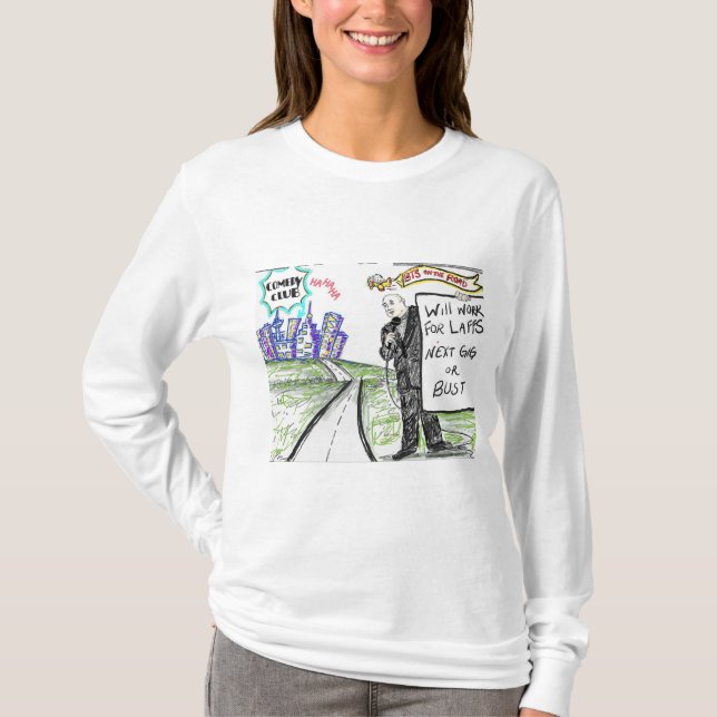 BTS på väg T Shirt (Framsida)