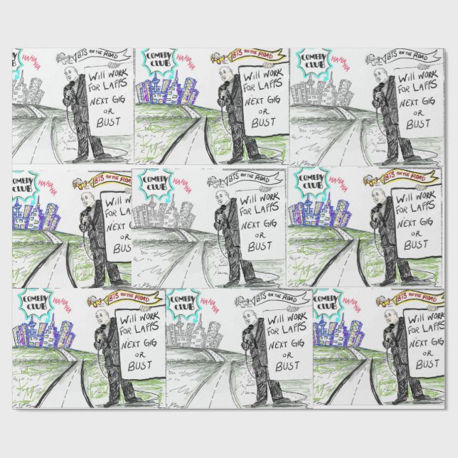 BTS på vägen Presentpapper (Platt)