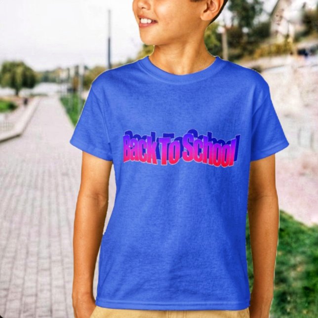 BTS-Red-Blue T Shirt (School's here, and your child will be ready, wearing the BTS Red-Blue T-Shirt!)