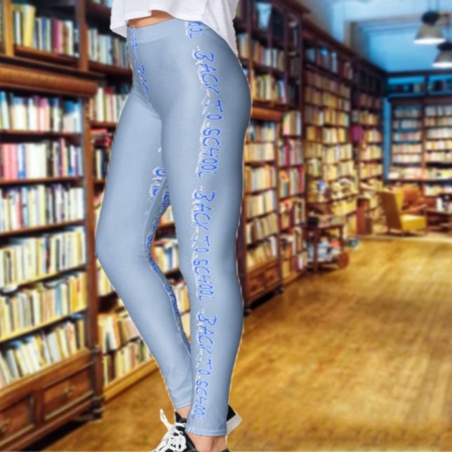 BTS Shadow Blue Leggings (Walk around campus in these, they are most likely appropriate!)