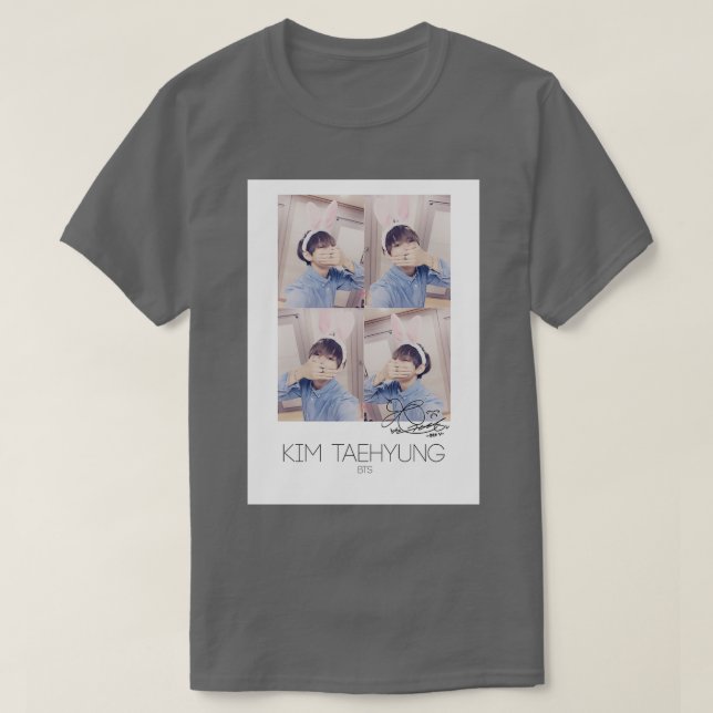 BTSBangtan Sonyeondan V Photocard 1 T Shirt (Design framsida)