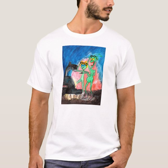 BttF: Dra tillbaka till nerdfesten med Zeek & Tee Shirt (Framsida)