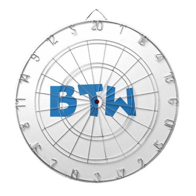 BTV-Metall burdydartboard Darttavla (Framsidan)