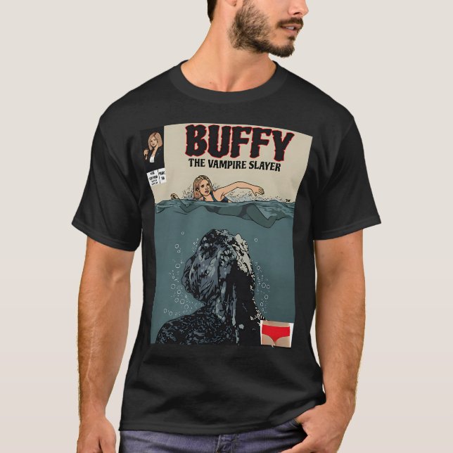 BTVS: Fånga fisk T Shirt (Framsida)