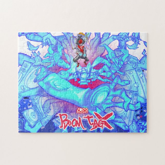 Btx-pussellek:  DJ V Pussel (Horisontell)