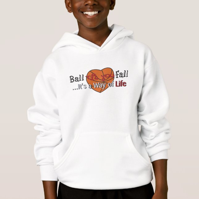 BTYF-Hoodie med design på baksida Tee Shirt (Framsida)