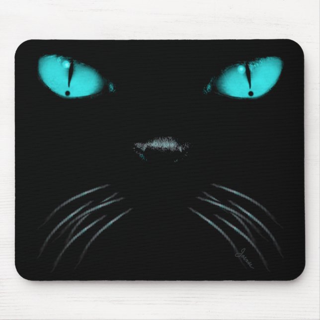 Bu - Aquamarine Mousepad Musmatta (Framsidan)