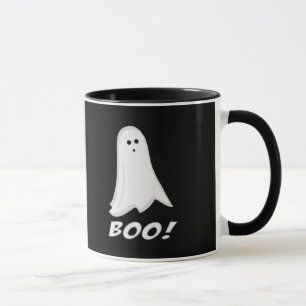 Bu! Gullig Halloween spökeHalloween mugg