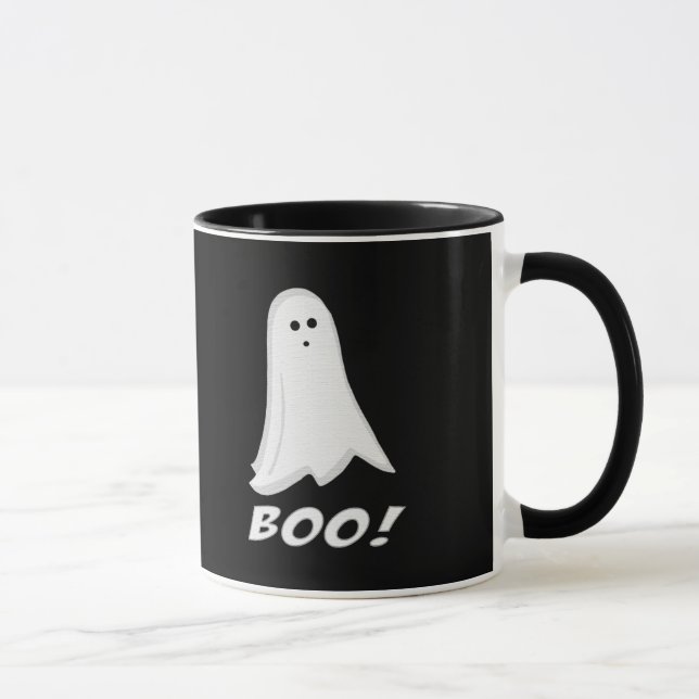 Bu! Gullig Halloween spökeHalloween mugg (Höger)