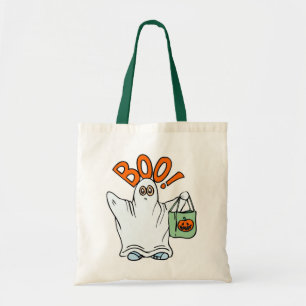 Bu! Halloween hänger lös Tygkasse