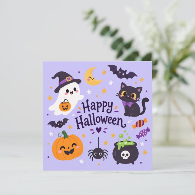 bu halloween inbjudningar (Stående Fram)
