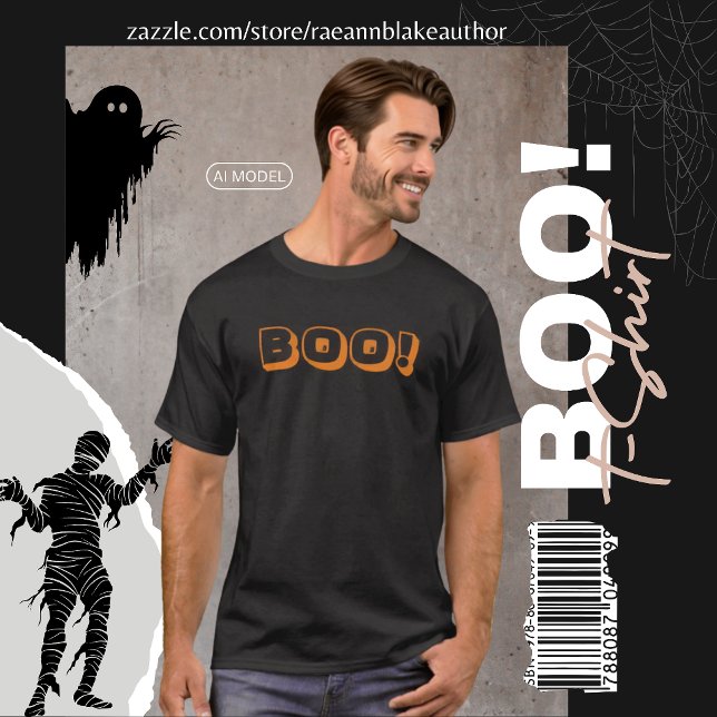 BU! Halloween T-Shirt (Skapare uppladdad)