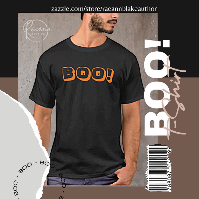 BU! Halloween T-Shirt (Skapare uppladdad)