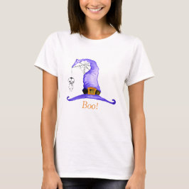 Bu! Häxhatt med fantasifull design T Shirt