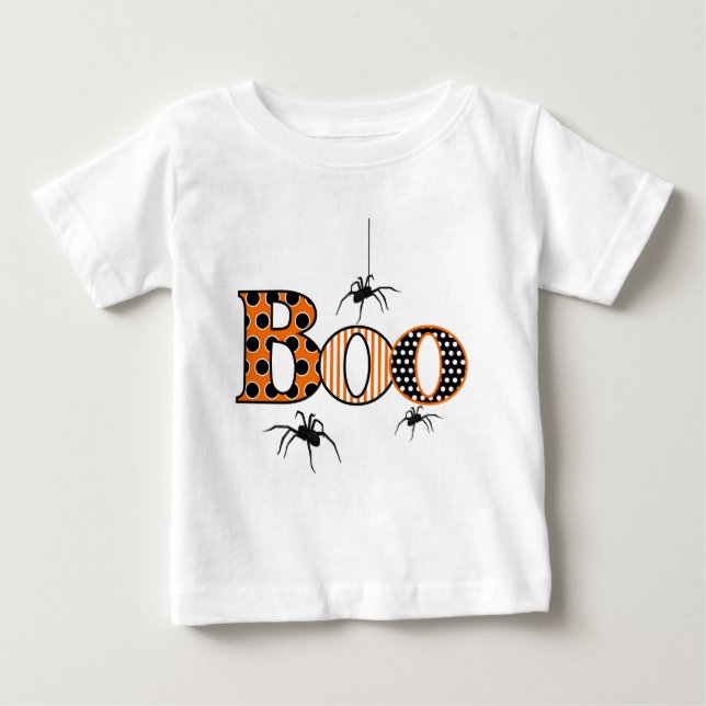 BU med spindlar Halloween Tröja (Framsida)