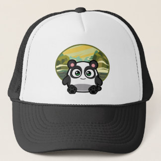 Bu som Pandadräkt Truckerkeps