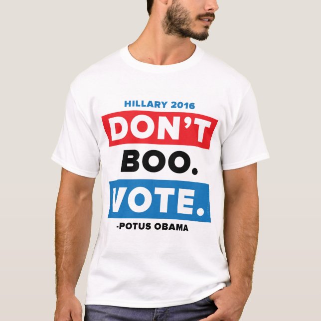 Bua inte. Vote. Tröja (Framsida)