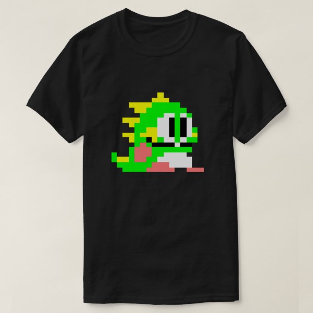 Bub från Bubble Bobble T Shirt (Design framsida)