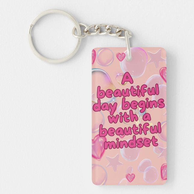 Bubb för akrylnyckelkedja (Framsidan)