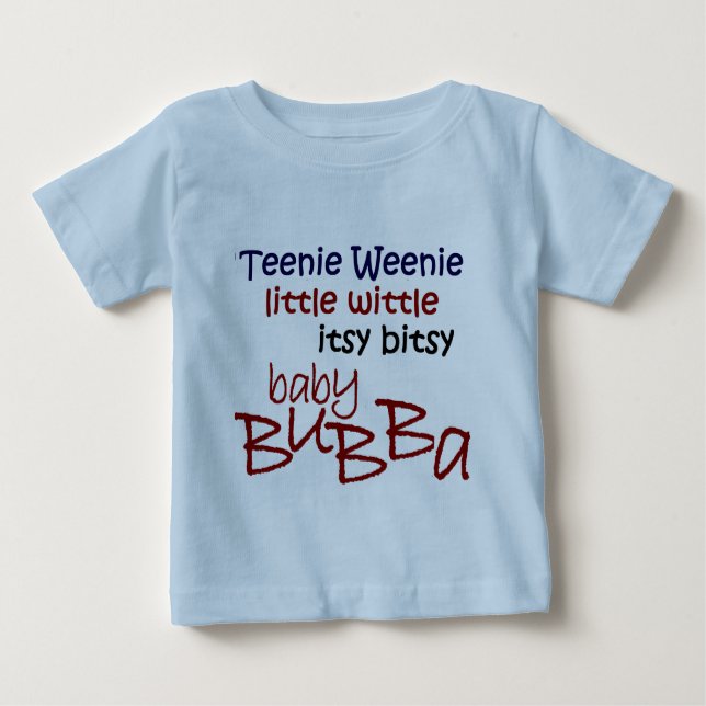 Bubba baby tee shirt (Framsida)