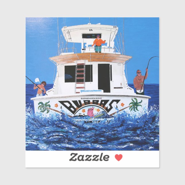 Bubba-båt Klistermärken (Ark)