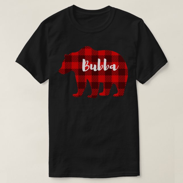 Bubba Bear Clothing Manar ger morföräldrars familj T Shirt (Design framsida)