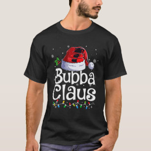 Bubba Claus Julafton Santa Matching Familjjul P T Shirt