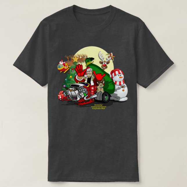 Bubba Claus T Shirt (Design framsida)