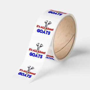 Bubba Goat - Allt om getterna Fyrkantigt Klistermärke