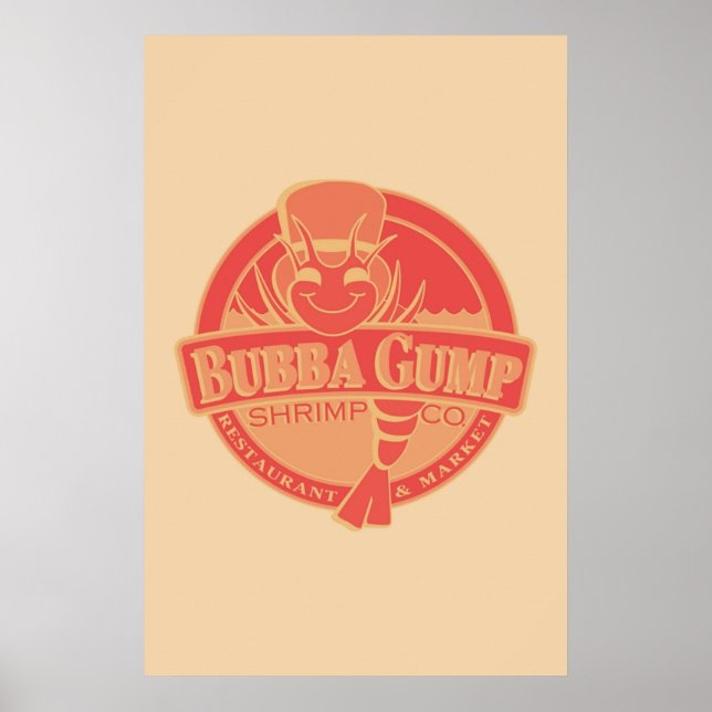 Bubba Gump Shrimp Co Poster (Framsidan)