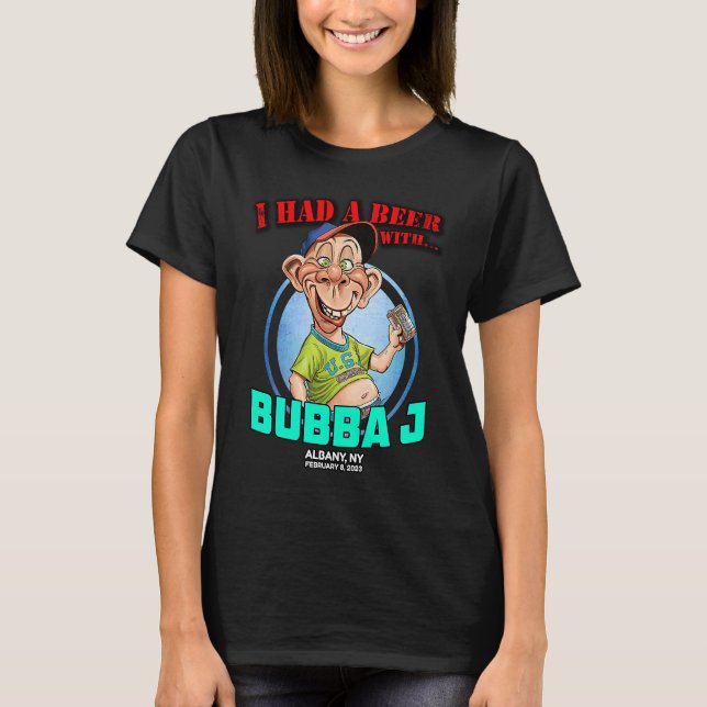 Bubba J Albany NY 2023 T Shirt (Framsida)